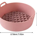 Bandeja Protectora De Silicona Para Freidora De Aire Beige