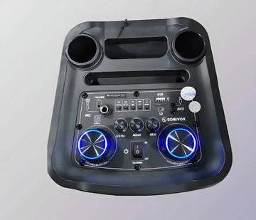 Parlante Cabina De Sonido Bluetooth Sonivox Vs-ss501 8 Horas Color Negro