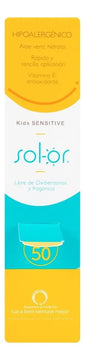 Protector Solar Para Niños Piel Sensible Sol-or Kids 100g