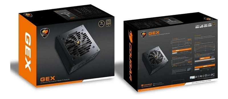 Fuente de poder para PC Cougar GEX650 650W negra