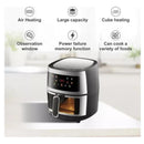 Freidora Digital Sin Aceite Air Fryer 12 Litros 2400w Negro