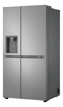 Nevecón Lg Side By Side Capacidad 638 Litros Silver Plateado