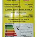Cubierta Midea Mtga24f2eas Gas Natural 60cm 4 Puestos Gris
