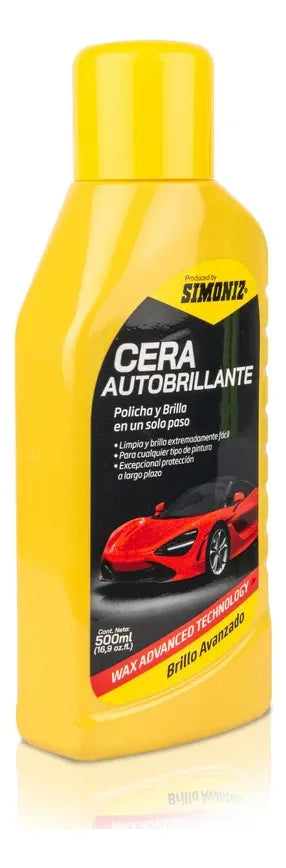 Cera Autobrillante Simoniz 500ml