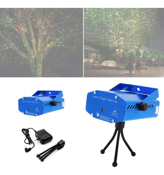 Foco Reflector Con Diseño Navideño, Proyector Navideño, Luz Audífonos