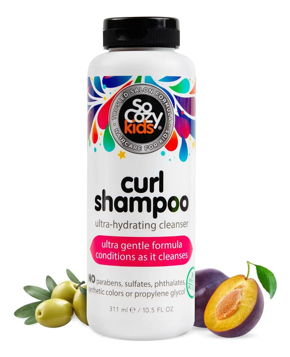 Champú Hidratante Socozy Curl Para Niños | Sin Parabenos