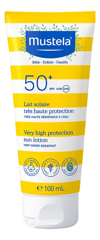 Protector Solar Spf 50+ - Mustela 100 Ml