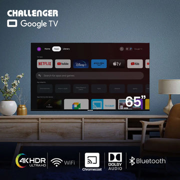 Televisor Challenger 65 Pulgadas Led Uhd4k Smart Tv 65kg85