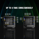 Antec Ax1000 Argb 4 Ventiladores Argb Pwm De 0.157 X 5.512