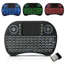 Mini Teclado Inalambrico Airmouse Smart Tv Iluminado Calida