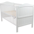 Cuna Cama De Madera Carestino Toledo 140x70 Blanco