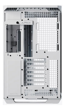 Gabinete Gamer Apnx V1 Blanco Wood V1-w-wt-v1 Alta Gama
