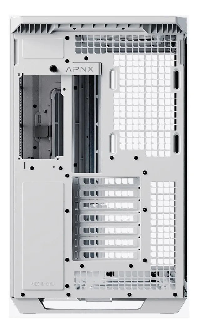 Gabinete Gamer Apnx V1 Blanco Wood V1-w-wt-v1 Alta Gama