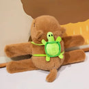 Peluche Pulsera Capibara 16cm Muñeco Juguete Brazalete Color Café