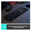 Teclado Logitech Mx Keys Inalambrico Iluminado Para Mac Color Del Teclado Gris Oscuro Idioma Inglés Us