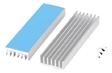 Disipador De Aluminio Auto Adhesivo 20x9x6mm X 3 Unidades