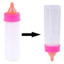 Juguete Biberon Magico 2 En 1 Leche Desaparece Bibi Muñeca C 2 En 1 (rosa Y Azul)