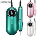 Máquina Pulidora De Uñas Para Manicura Recargable 30000rpm