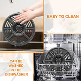 Heisenlin Freidora De Aire De 6.5 Cuartos De Galón Para Fr.