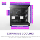 Nzxt H9 Flow (2025) Large Dual-chamber Atx Mid-tower Ai...