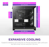 Nzxt H9 Flow (2025) Large Dual-chamber Atx Mid-tower Ai...