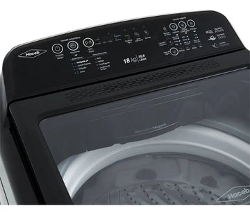 Lavadora Haceb Ivy 18 Kg Digital Carga Superior Gris