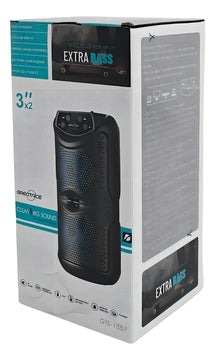Parlante Portatil Greatnice Bt 2x3 Gts-1557