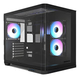 Gabinete Gamer Raidmax Infinita I630 Cristal Curvo 3 Ventiladores Argb
