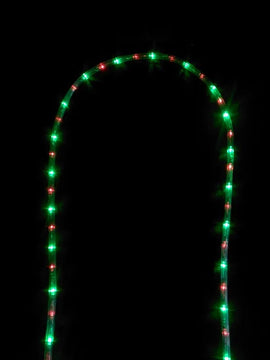 Manguera Led 3 Vias Luces Navideñas X 30mt Verde Y Rojo