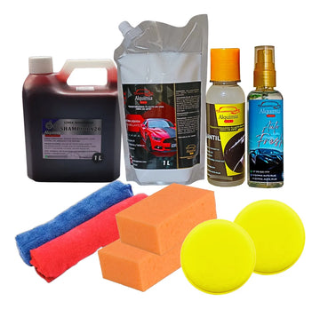 1 Litro Shampoo X20 + 1 Litro Silicona + 120 Ml Llantil ..