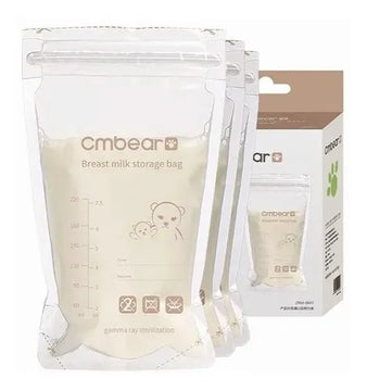 Bolsas Almacenamiento Leche Materna Cmbear 30 Unid 220ml