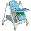 Silla Comedor Bebé colchada Ajustable En Altura 6 Posiciones Portatil ABebesit Aquarella