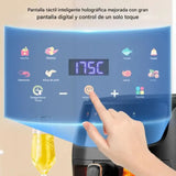 Freidora Olla Aire Caliente Sin Aceite Air Fryer 8 Litros Negro