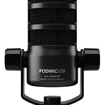 Rode Microfono Podmic Usb Dynamic Broadcast Microphone Color Negro
