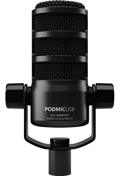 Rode Microfono Podmic Usb Dynamic Broadcast Microphone Color Negro