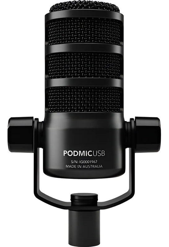 Rode Microfono Podmic Usb Dynamic Broadcast Microphone Color Negro