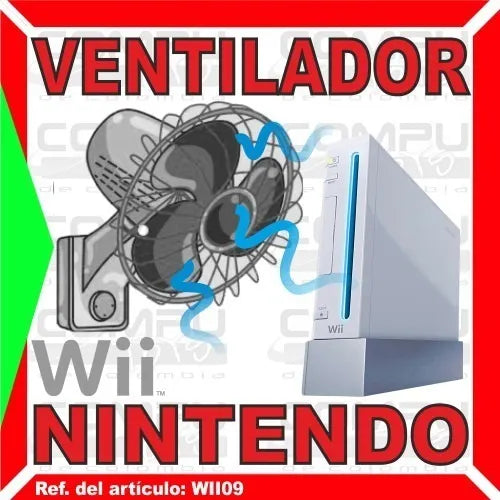 Disipador De Calor Para Nintendo Wii Ref Wii09 Computoys Sas