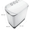 Lavadora Lg Semiautomática Carga Superior 8kg Wp8wmr Blanco