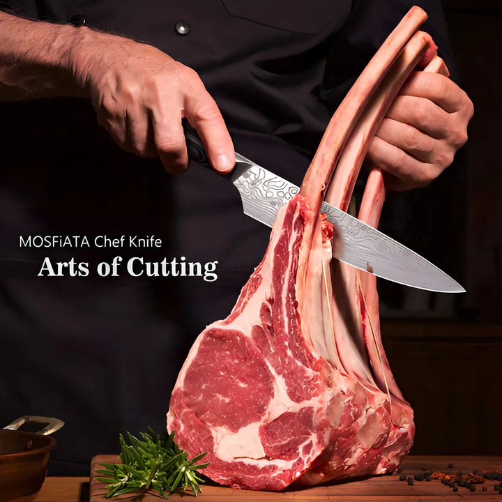 Cuchillo De Chef Profesional Super Afilado De 8 Con Protect Color Silver