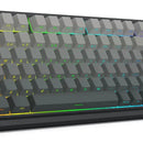 Teclado Redragon Eisa Max K686sp-rgb-max Gris Inalambrico Idioma Español Latinoamérica