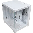Gabinete Chasis Para Pc Gamer Pecera Argb Blanco + 5 Cooler