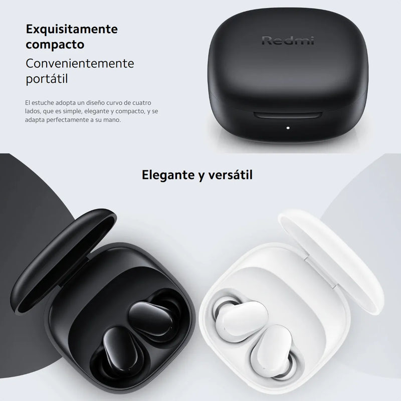 Xiaomi Redmi Buds 6 Play Auriculares Táctil Manos Libres Blk Negro