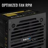 Fuente de poder para PC AeroCool VX550 PLUS 550W negra