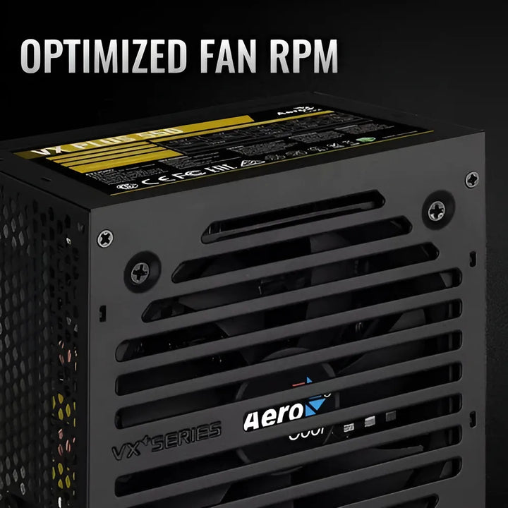 Fuente de poder para PC AeroCool VX550 PLUS 550W negra