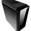 Caja Darkflash Water Square 5 Atx Vidrio Frontal Mid Tower Negro