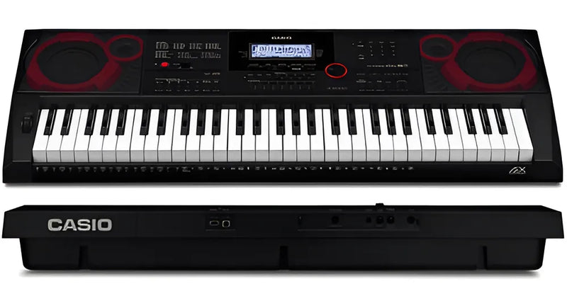 Teclado Casio Ct-x3000, 61 Teclas, Sonido De Alta Calidad Color Negro
