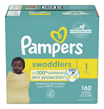 Pañales Pampers Etapa 1 X 160 U Sin Género