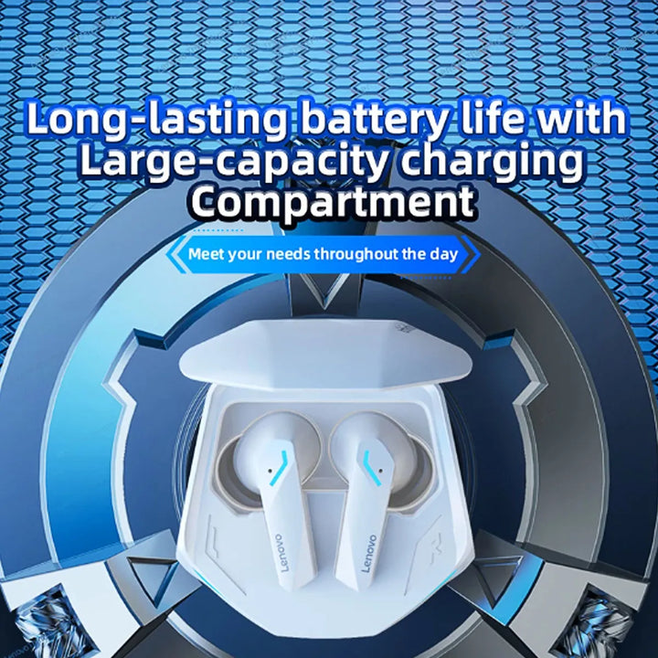 Audífonos Lenovo Gm2pro Inalambrico Gaming Deportivos Negro