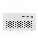 Caja Gabinete Gamer Iceberg Glacius Negra Vidrio Ventilador Negro