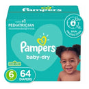 Pampers Baby Dry XXG etapa 6 64 unidades